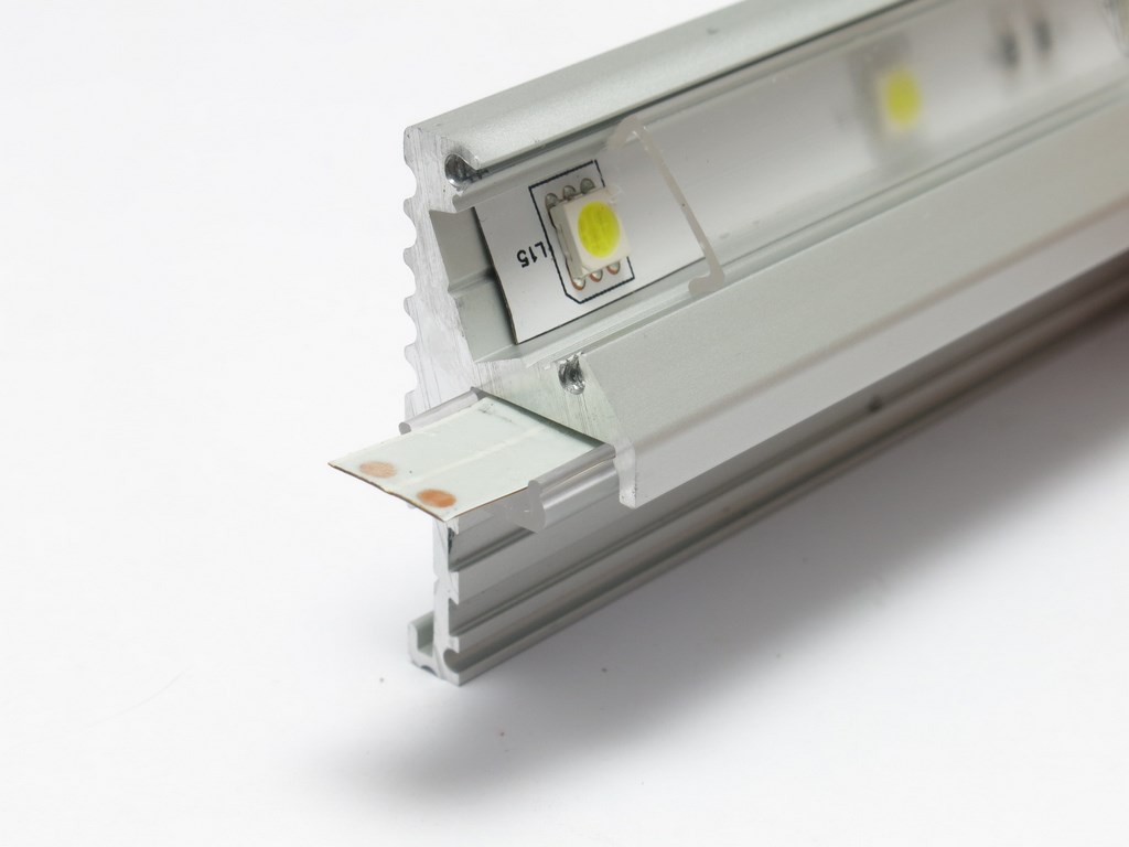 Profilo led per gradini