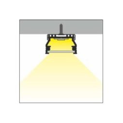UNI12 Profilo led ad incasso anche per piastrelle