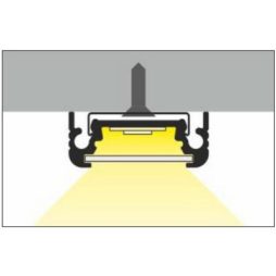Profilo SURFACE per strip led (max 10 mm) + Kit montaggio