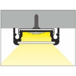 Profilo led SURFACE14 + Kit montaggio