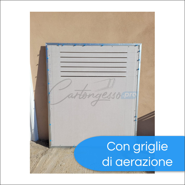 botole con griglia di aerazione