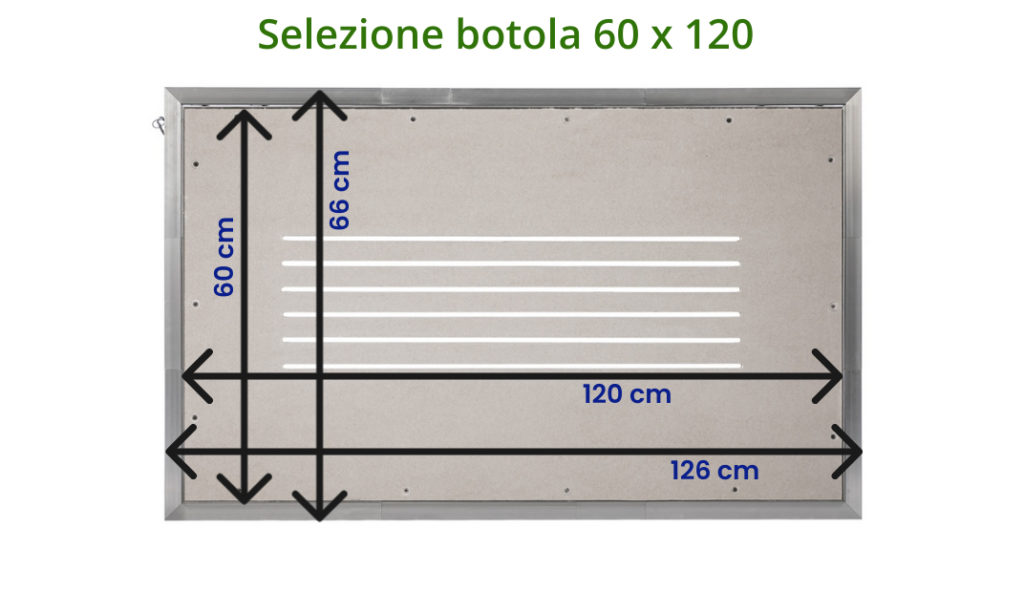 Botola Per Cartongesso Con Apertura A Click - Ideale Per Soffitti E Pareti, Misura 60x70 Cm - Foto 6