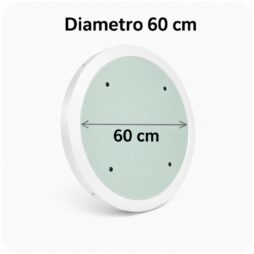 Botola di ispezione rotonda in cartongesso diametro 60 cm