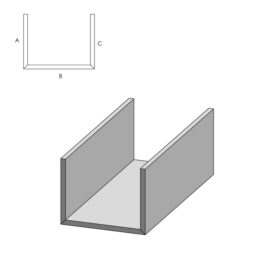 Cartongesso sagomato a forma di U - immagine 2