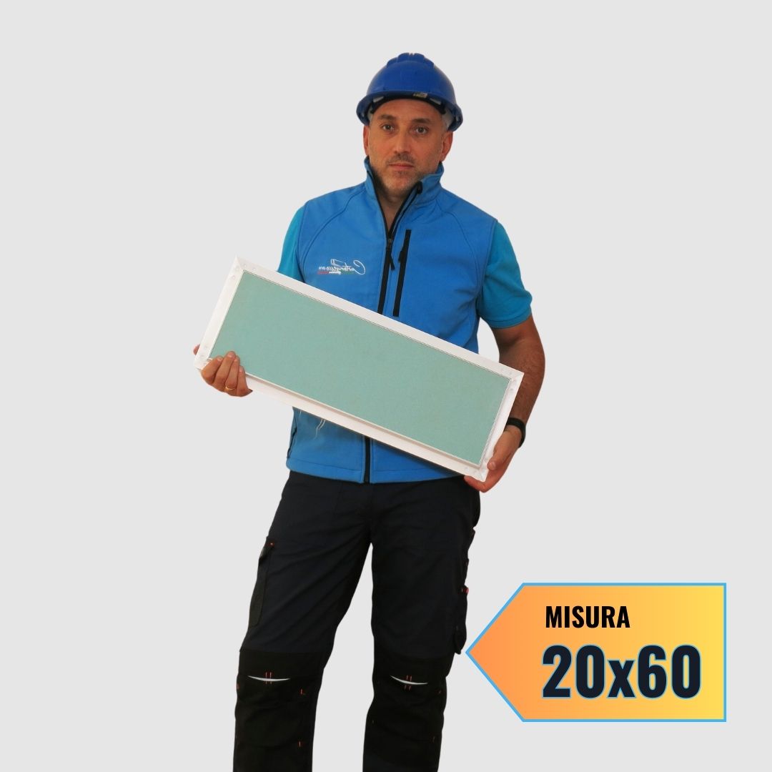 Botola di ispezione in cartongesso 60x20