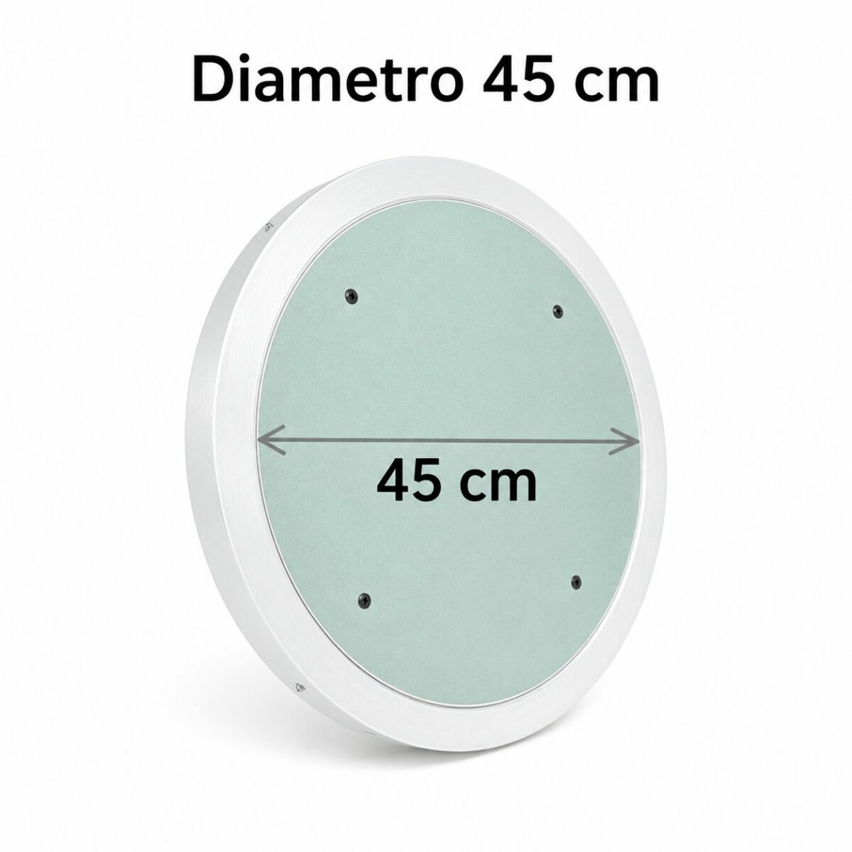 Botola tonda per cartongesso, da 45 cm di diametro