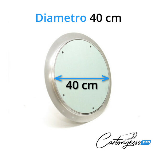 botola rotonda con diametro di 40 cm botola di ispezione rotonda