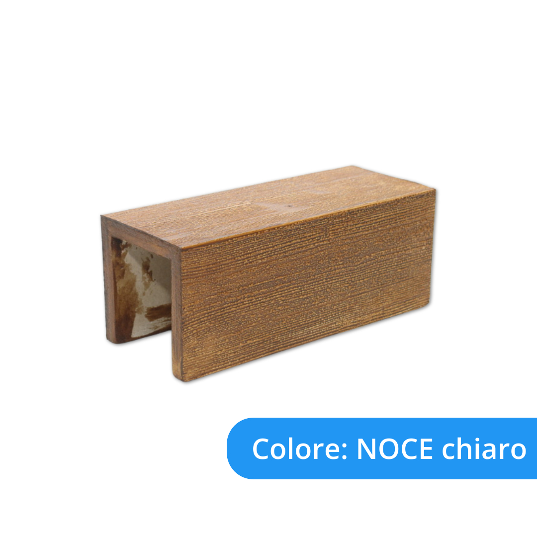 trave finto legno noce chiaro