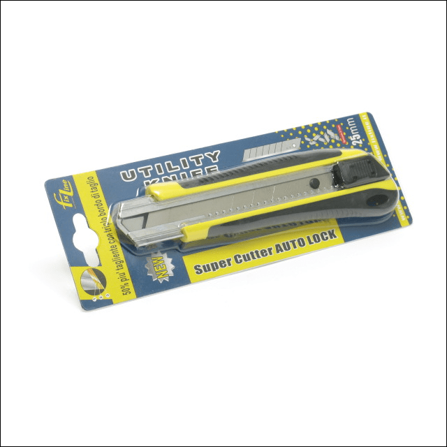 Cutter super professionale a guida, autobloccante, con lama in acciaio - 08GH1