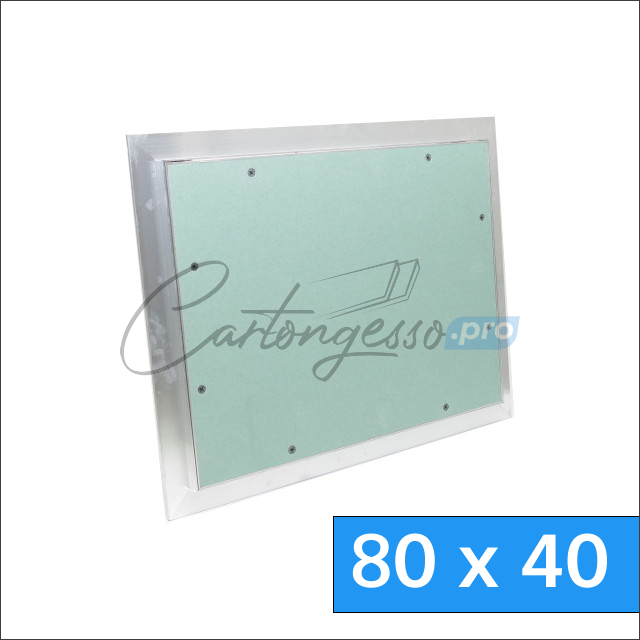 botola cartongesso 80x40