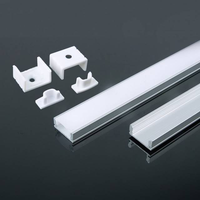 Profilo led in alluminio+copertura