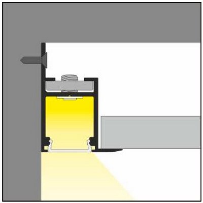 Profilo led per cartongesso FRAME14