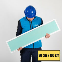 20x100 - Botola di ispezione in cartongesso 20cm x 100cm (100x20) - immagine 1