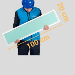 20x100 - Botola di ispezione in cartongesso 20cm x 100cm (100x20) - immagine 2