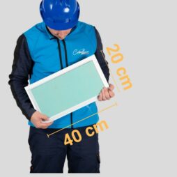 20x40 - Botola di ispezione in cartongesso 20cm x 40cm (40x20) - immagine 2