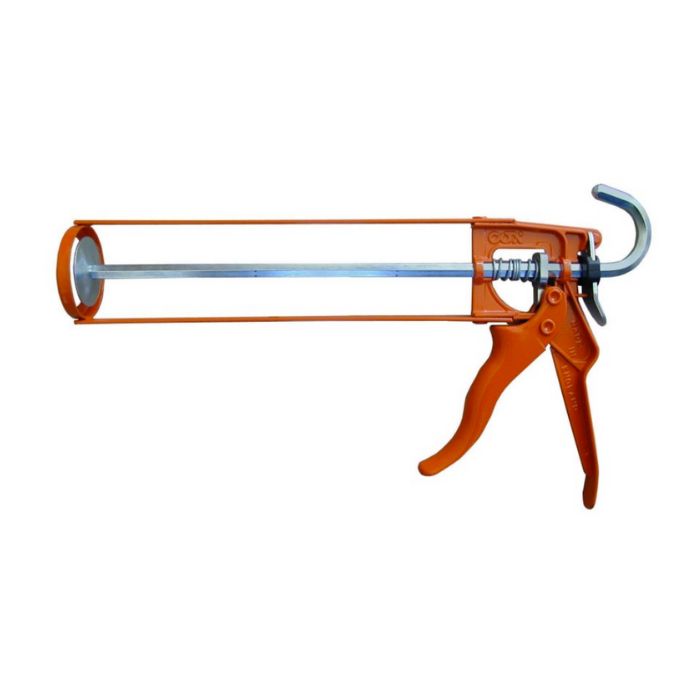 Pistola per silicone a stelo in alluminio