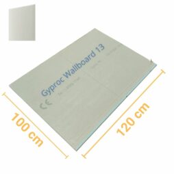 Pannello in cartongesso standard 100x120 cm (Gyproc Wallboard 13)